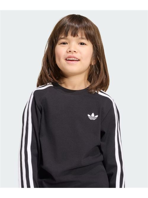 3 stripe ls ADIDAS ORIGINAL | KQ8877BLACK